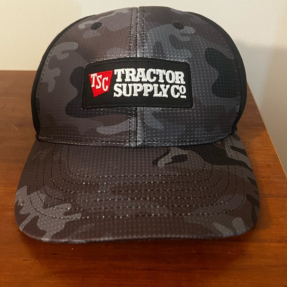 Tractor Supply Co. Black Camo Hat